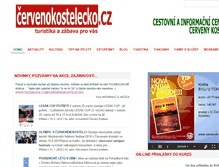 Tablet Screenshot of cervenokostelecko.cz